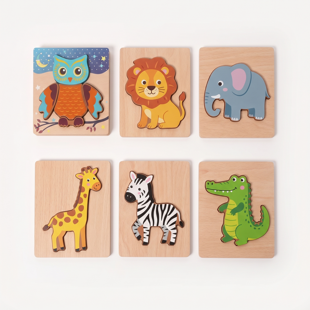 Happy Puzzles (6 Pack)