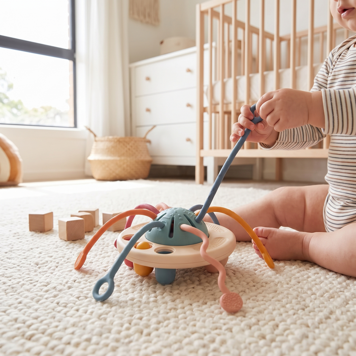 Silicone Pulling Toy